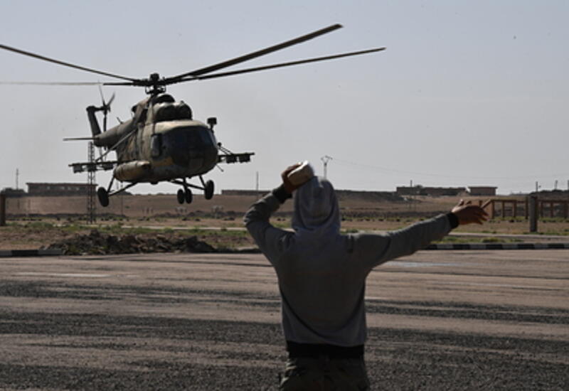 Российский вертолет разбился в Сирии