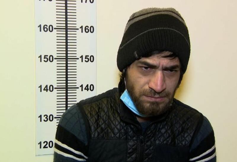 В Баку задержали вооруженного наркоторговца