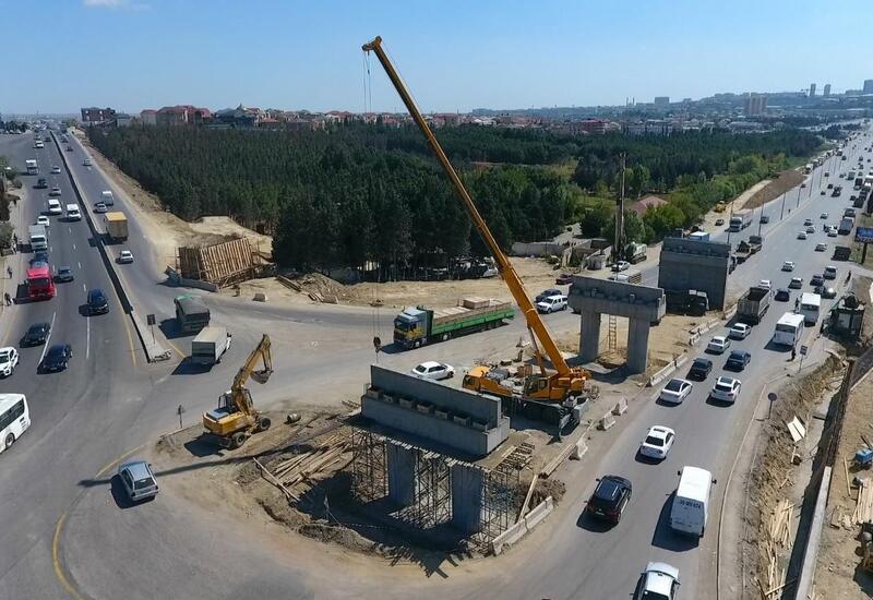 Завершается строительство дорожного моста в Сулутепе