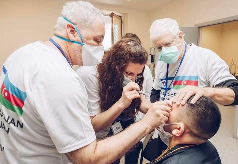 Женщина из Израиля пожертвовала азербайджанскому солдату глаза своего мужа