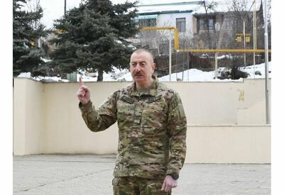 Президент Ильхам Алиев: Армяне пришли в Физули, как воры - ВИДЕО