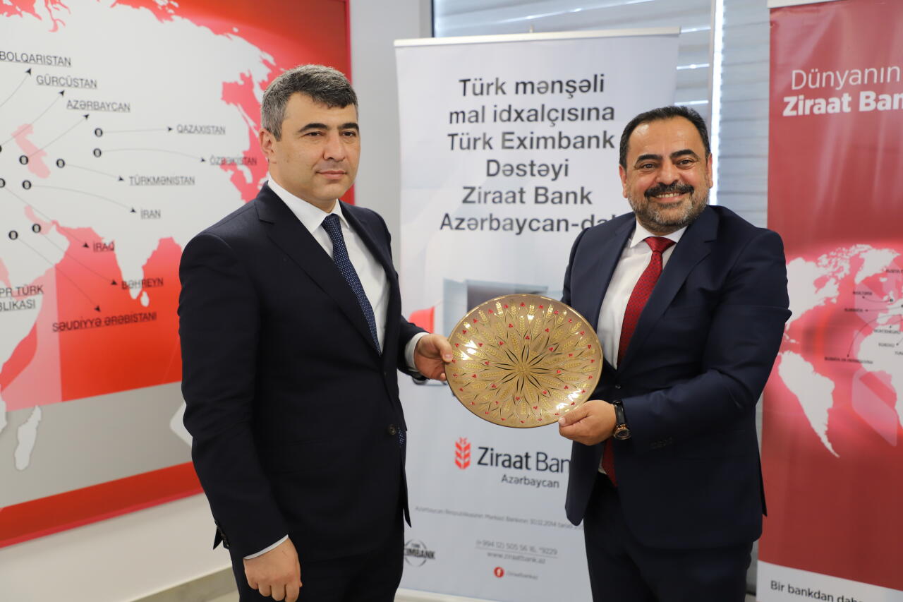 Qardaş İki Ölkənin Kənd Təsərrüfatı Nazirlərindən Ziraat Bank Azərbaycana Ziyarət