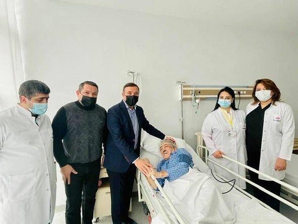 Мансум Ибрагимов навестил Рямиша в больнице