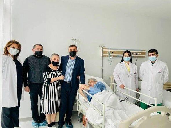 Мансум Ибрагимов навестил Рямиша в больнице