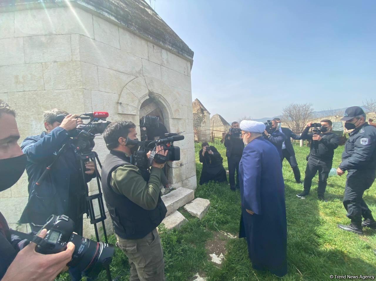 Главы религиозных конфессий Азербайджана в Агдаме