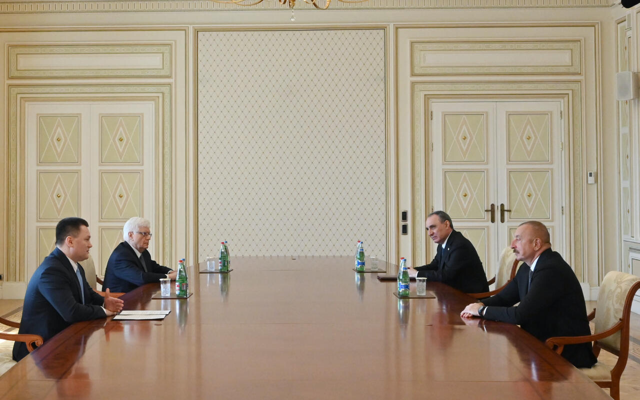 Президент Ильхам Алиев принял генерального прокурора Российской Федерации