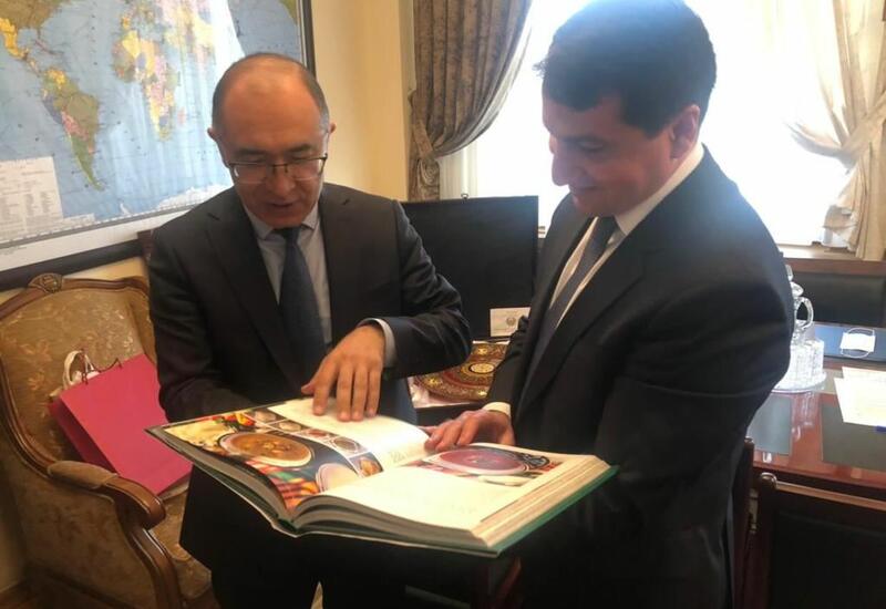 Хикмет Гаджиев встретился с руководителями делегаций Кыргызстана, Узбекистана, Казахстана