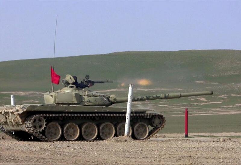 Tank bölmələri döyüş atışları icra edib