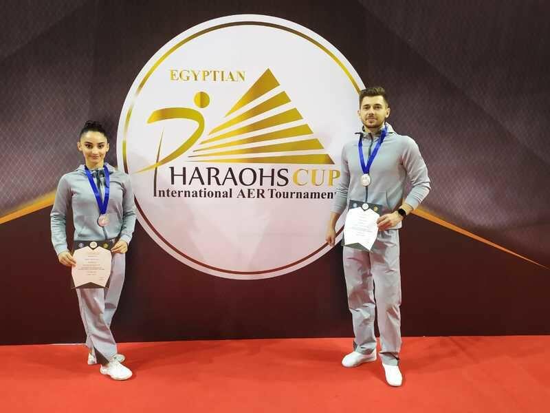 Азербайджанские гимнасты заняли второе место на соревнованиях в Египте
