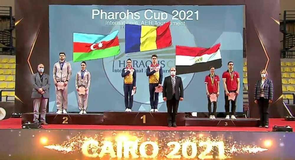 Азербайджанские гимнасты заняли второе место на соревнованиях в Египте
