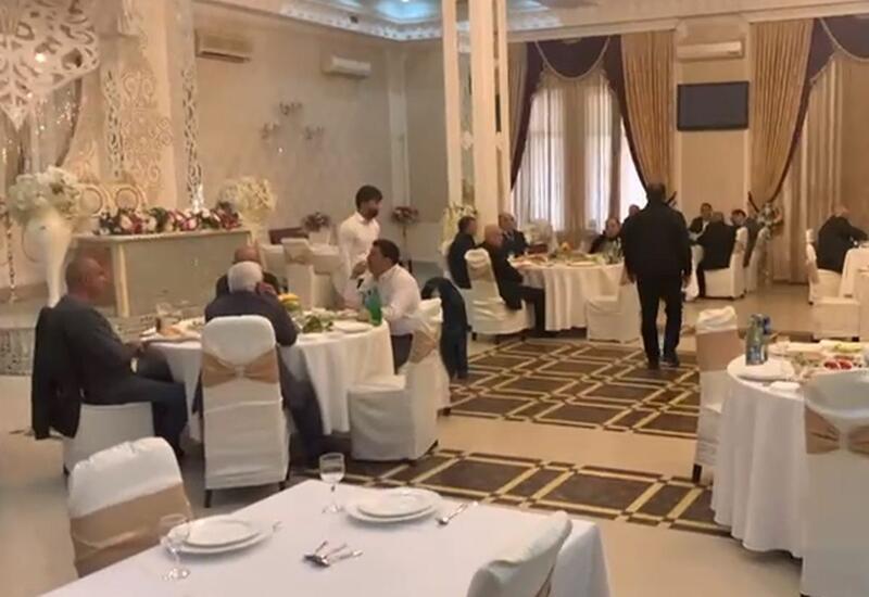 В известном бакинском ресторане пресечена свадьба, гости оштрафованы