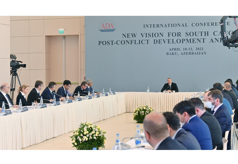 Prezident İlham Əliyev: Bizim regionda əməkdaşlıq yaratmağımız beynəlxalq uğurumuzdur