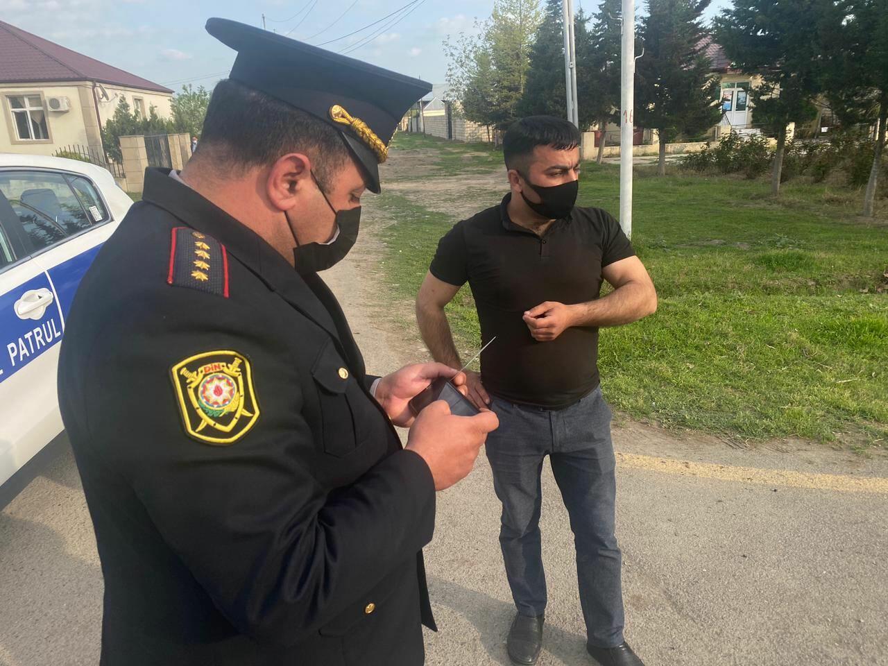 Пресекаются попытки граждан незаконно проехать в освобожденный Карабах
