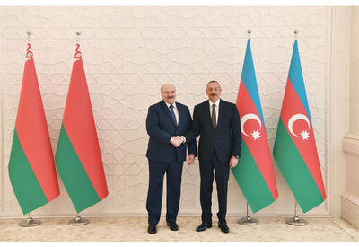 Президент Ильхам Алиев: Отношения между Азербайджаном и Беларусью совершенно свободны от всяких проблем
