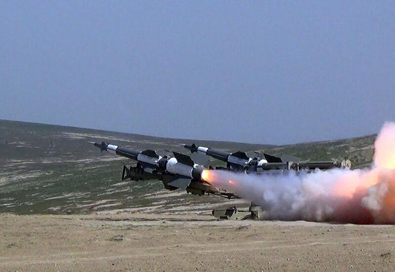 Zenit-Raket Qoşunlarında döyüş atışlı təlimlər keçirilib