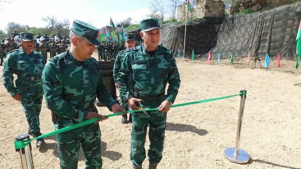 На границе с Арменией открылась новая воинская часть