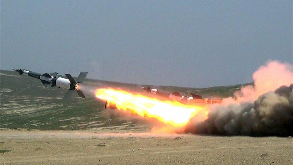 Zenit-Raket Qoşunlarında döyüş atışlı təlimlər keçirilib