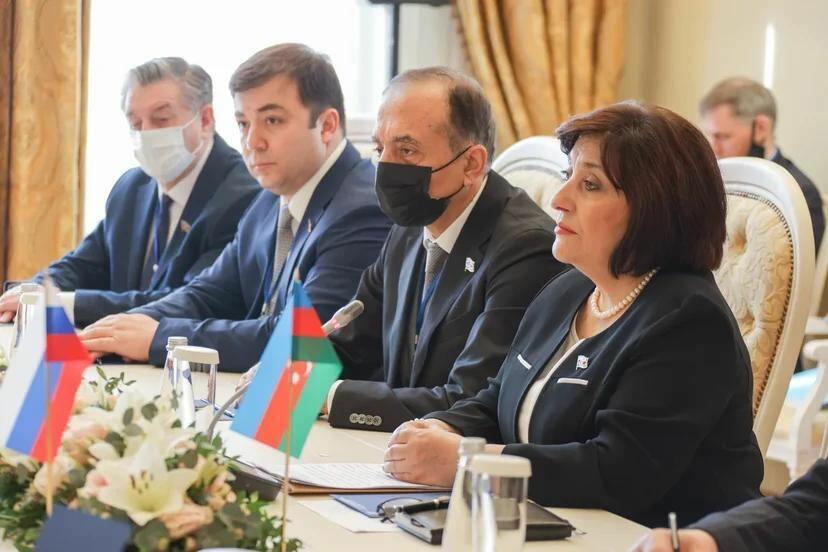Сахиба Гафарова и Валентина Матвиенко обсудили азербайджано-российские связи
