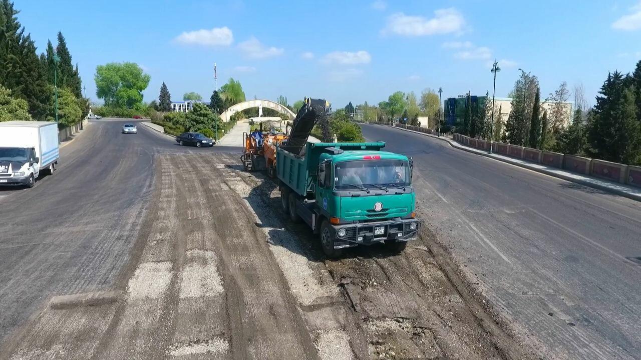 В Тертере восстанавливаются дороги