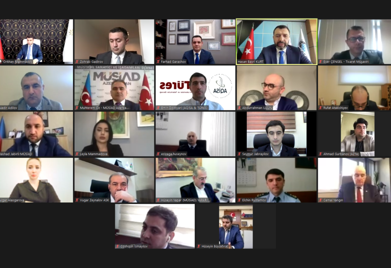 KOBİA yanında İctimai Şuranın təşkilatçılığı ilə Azərbaycan-Türkiyə İş Adamları Forumu keçirilib