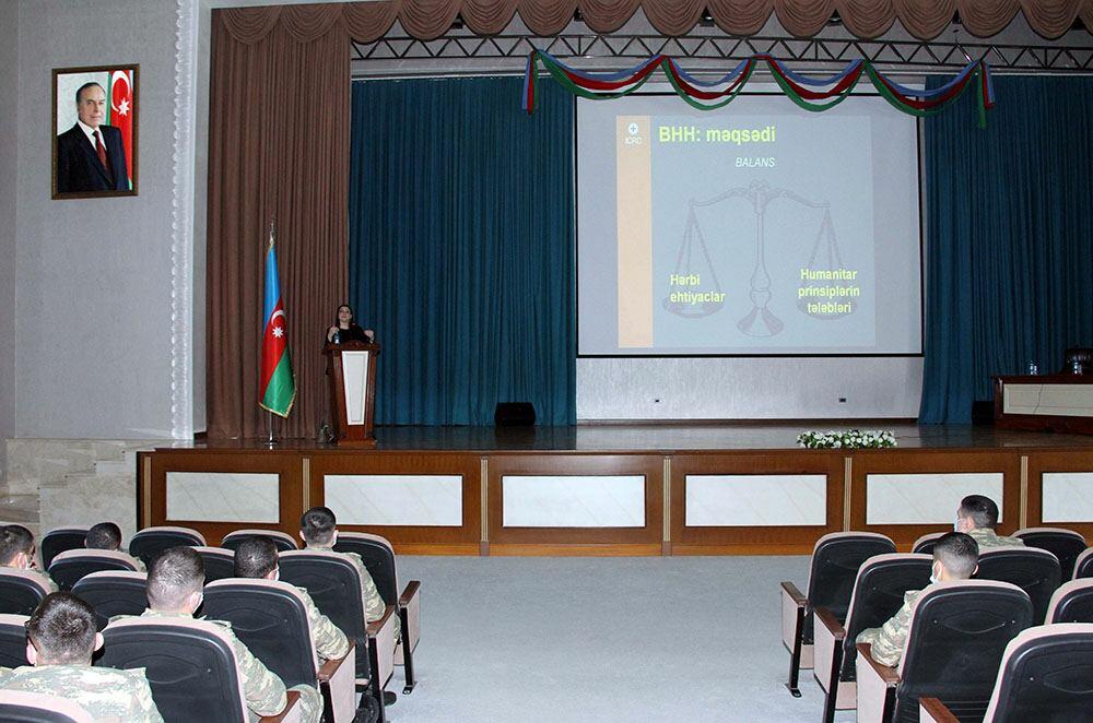 Проведен семинар для курсантов военного училища
