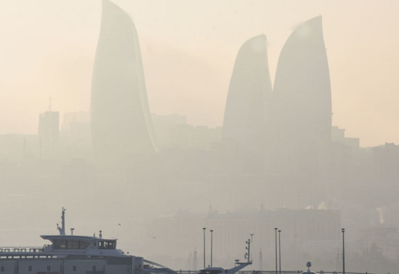 Названы районы Баку с высоким содержанием пыли в воздухе