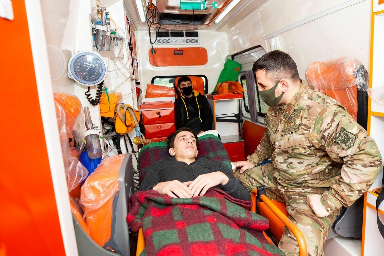 Фонд «YAŞAT» отправил в Турцию еще 12 тяжелораненых участников войны