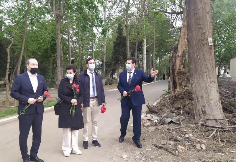 Французские юристы прибыли в Гянджу