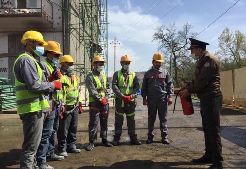 МЧС проводит просветительские мероприятия по пожарной безопасности в Шуше