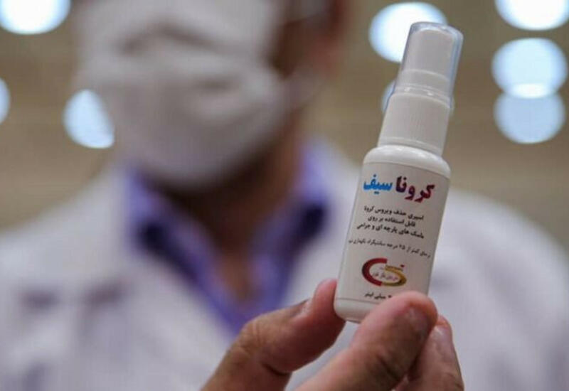 Иран представил свой первый спрей для борьбы с коронавирусом