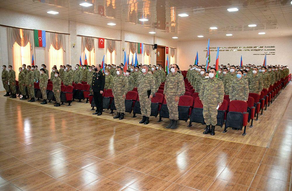 В азербайджанской армии состоялось мероприятие в память Низами Гянджеви