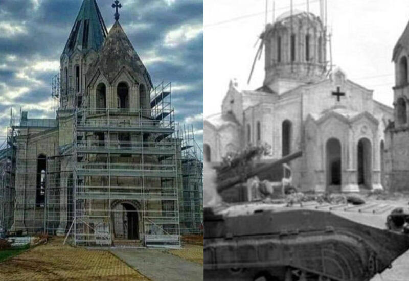 Армяне пытаются выдать православную церковь в Шуше за свою