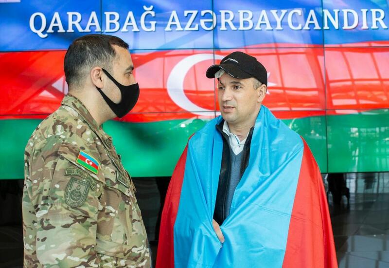 Еще 2 ветерана Отечественной войны, отправленные на лечение в Турцию, вернулись в Азербайджан