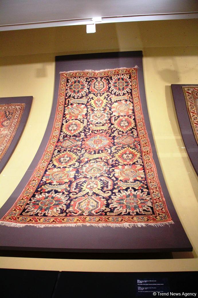 В Азербайджан возвращен уникальный карабахский ковер XVIII века