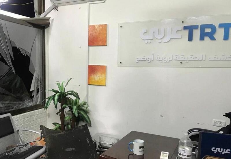 Израиль нанес удар по зданию турецкого телеканала в секторе Газа