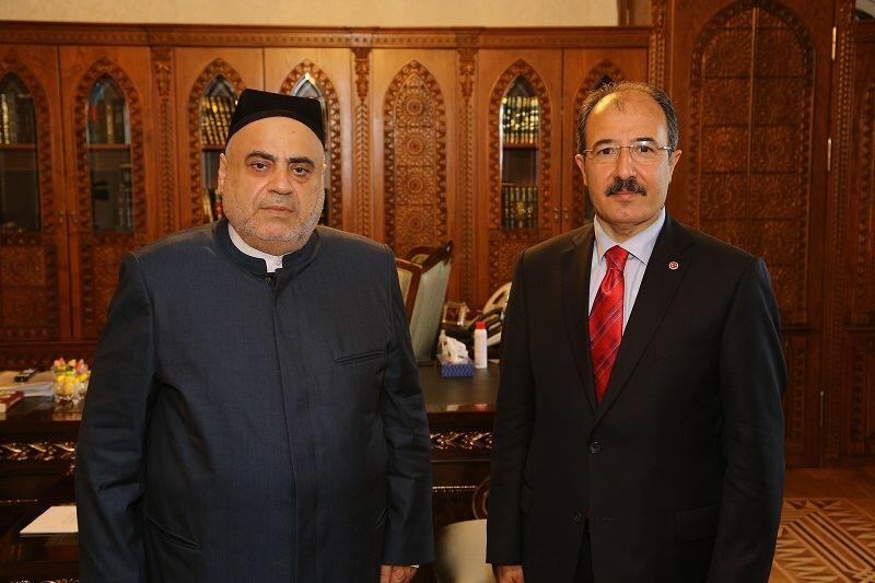 Аллахшукюр Пашазаде принял нового посла Турции в Азербайджане