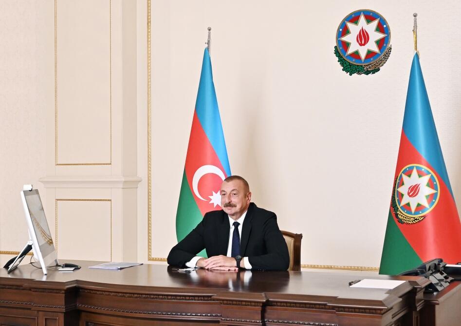 С участием Президента Ильхама Алиева состоялись обсуждения Международного центра Низами Гянджеви в видеоформате на тему «Южный Кавказ: региональное развитие и перспективы сотрудничества»