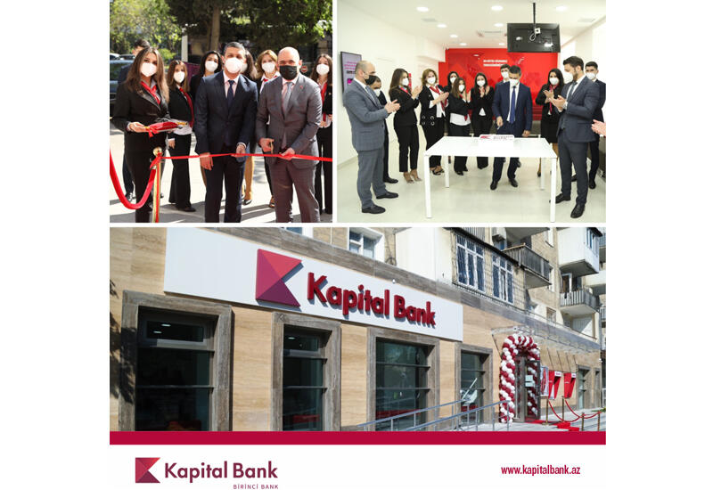 Kapital Bank представил обновленный филиал «Нариманов»