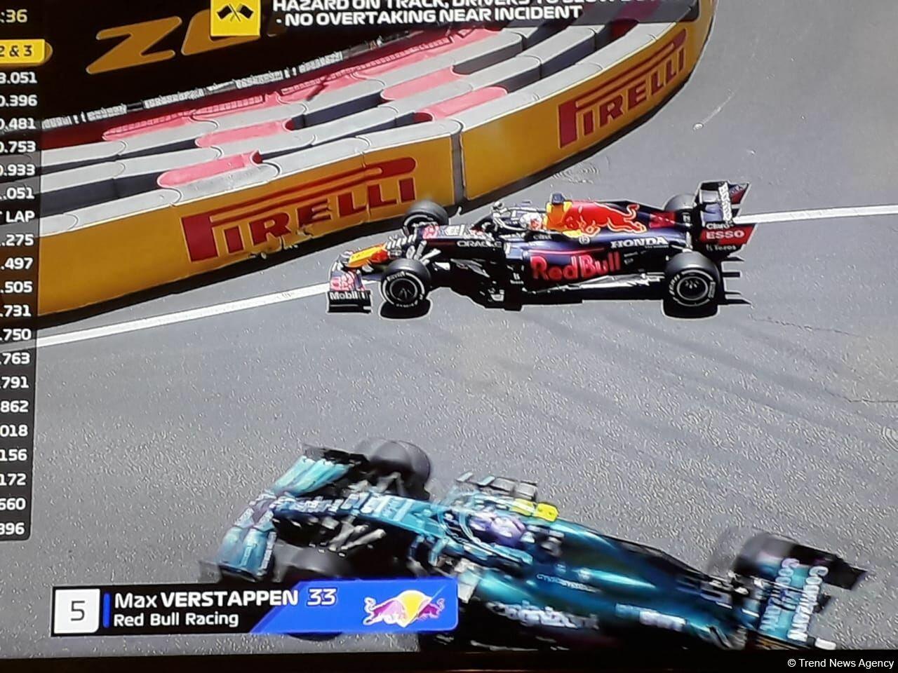 Очередная авария на Гран-при Азербайджана Формулы-1