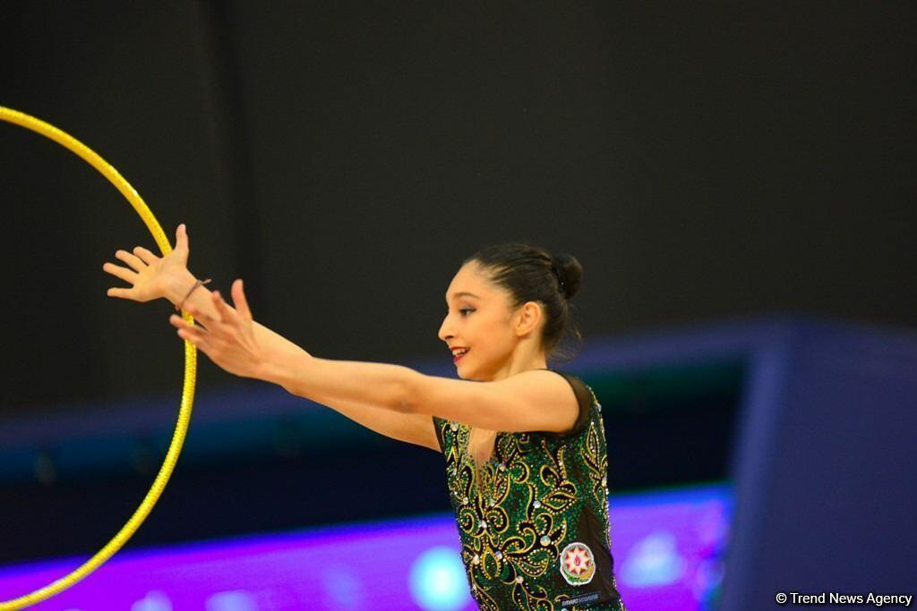 Азербайджанские спортсменки вышли в финал чемпионата Европы по художественной гимнастике