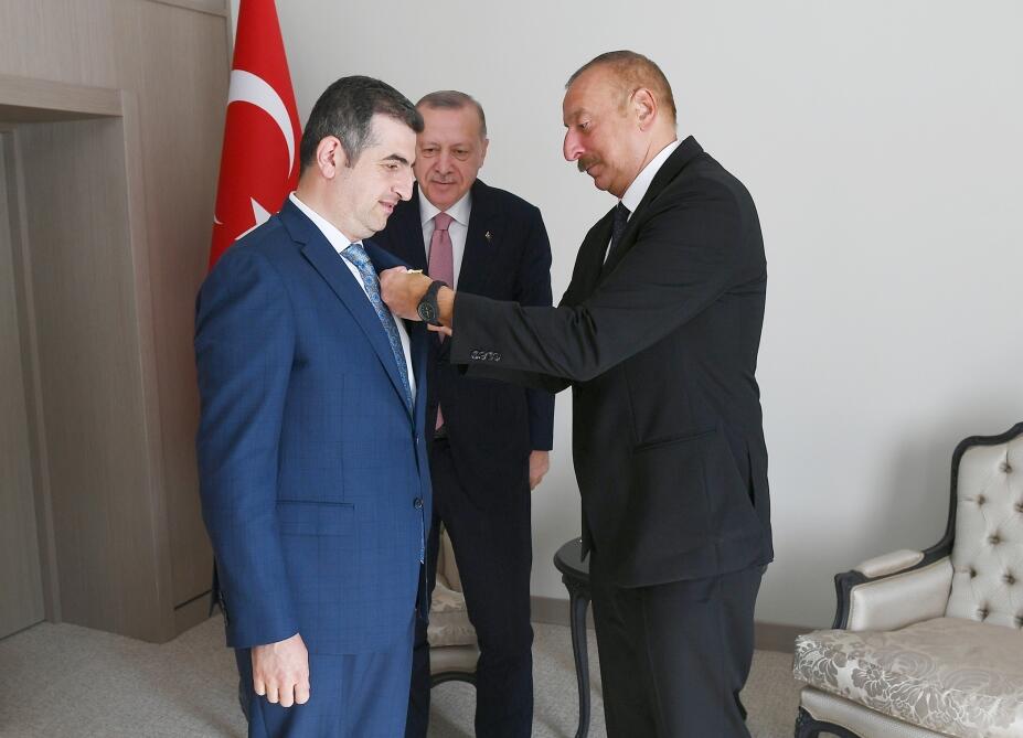 Президент Ильхам Алиев и Реджеп Тайип Эрдоган провели встречу один на один в Шуше
