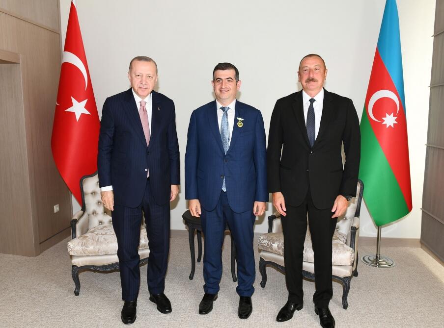 Президент Ильхам Алиев и Реджеп Тайип Эрдоган провели встречу один на один в Шуше