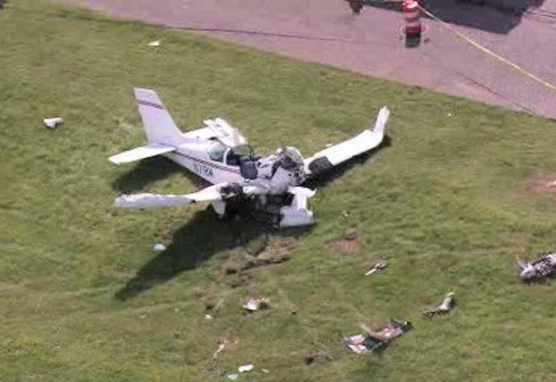 В Чехии разбился спортивный самолет