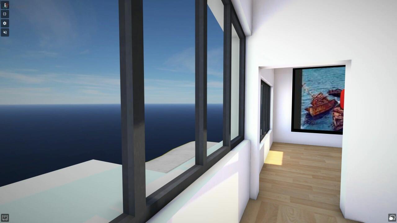 Виртуальная галерея на острове Бёюк-Зиря