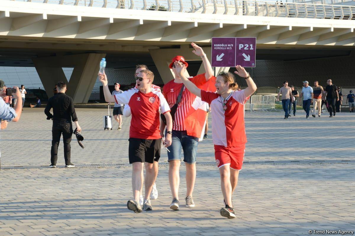 ЕВРО-2020 : Болельщики уже на Бакинском Олимпийском стадионе