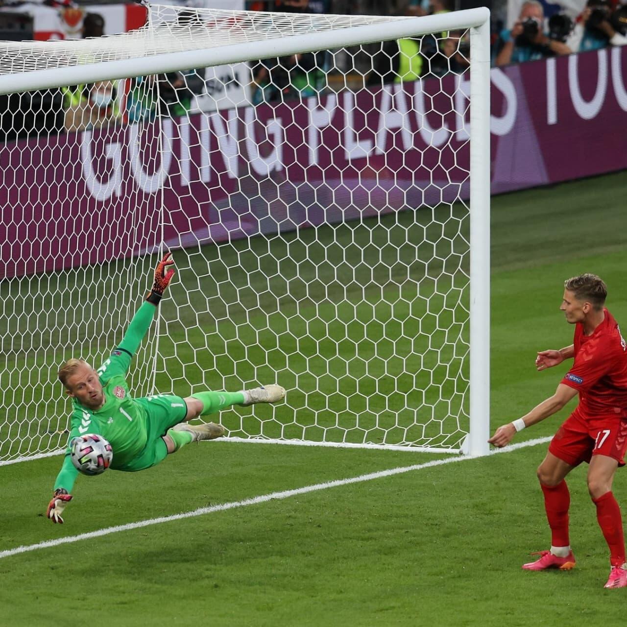 Сборная Англии одолела Данию в дополнительное время и вышла в финал Евро-2020