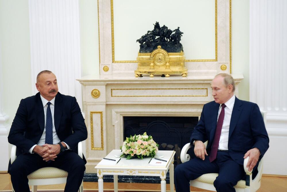 В Москве состоялась встреча Президента Ильхама Алиева и Владимира Путина