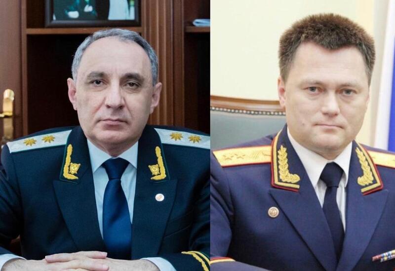 Генпрокуроры Азербайджана и России провели телефонный разговор