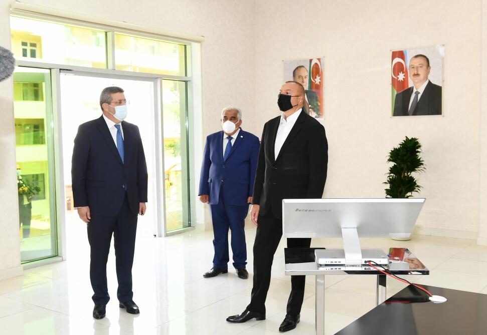 Президент Ильхам Алиев ознакомился с работами по реконструкции систем водоснабжения и канализации в Дашкесане