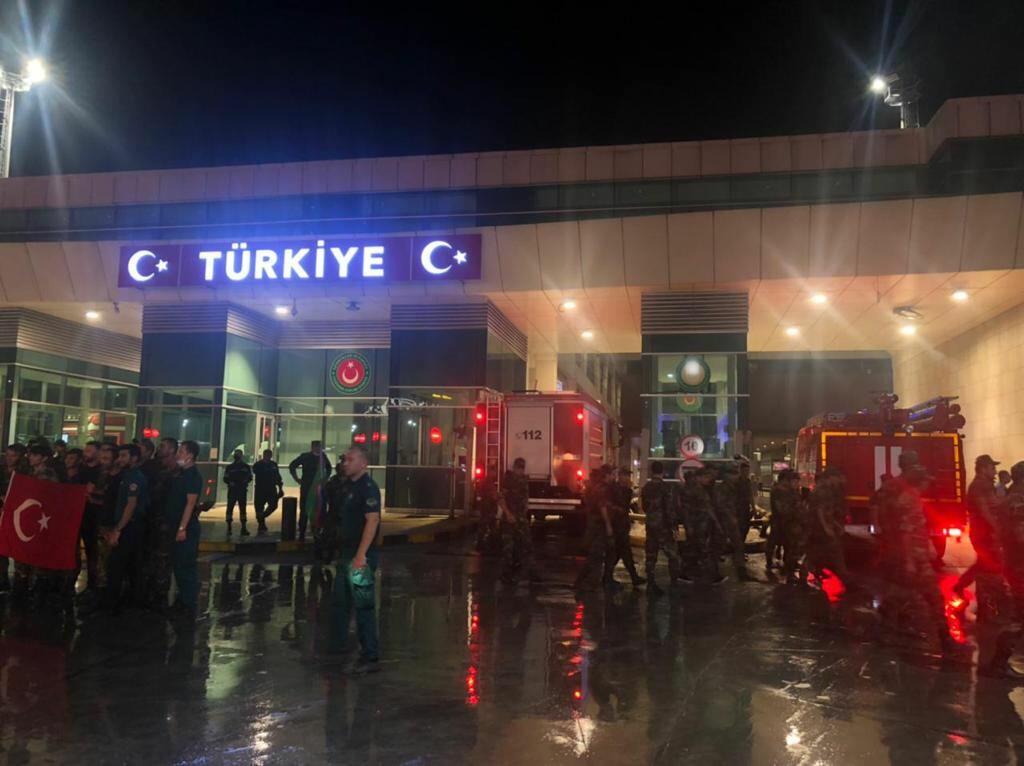 Очередная группа МЧС Азербайджана прибыла в Турцию для борьбы с лесными пожарами